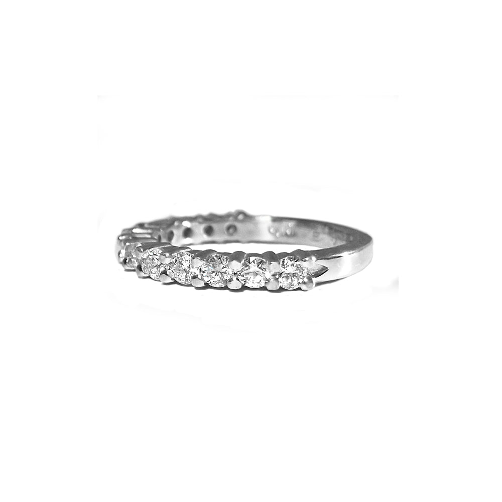 Elise Diamond Wedding Ring by Cynthia Britt