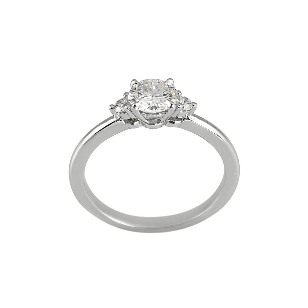 Ellyn Three Stone Diamond Engagement Ring