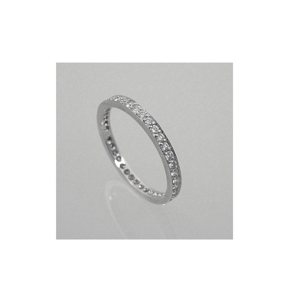 Hand Made Diamond Eternity Band