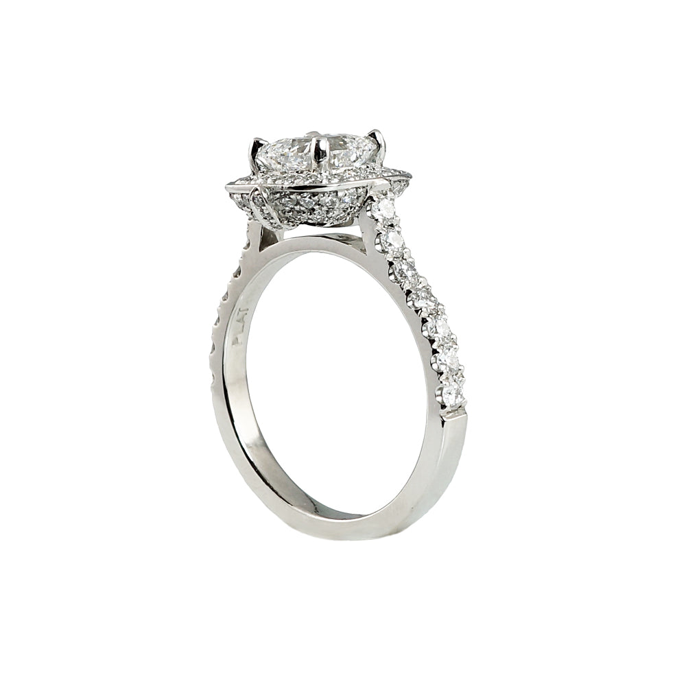 Kate Cushion Engagement Ring