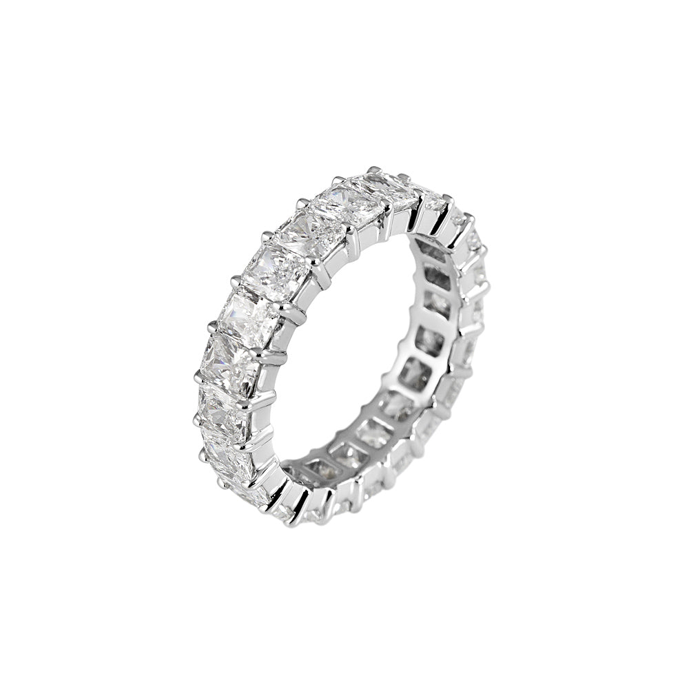 Lara Radiant Cut  Diamond Eternity Ring