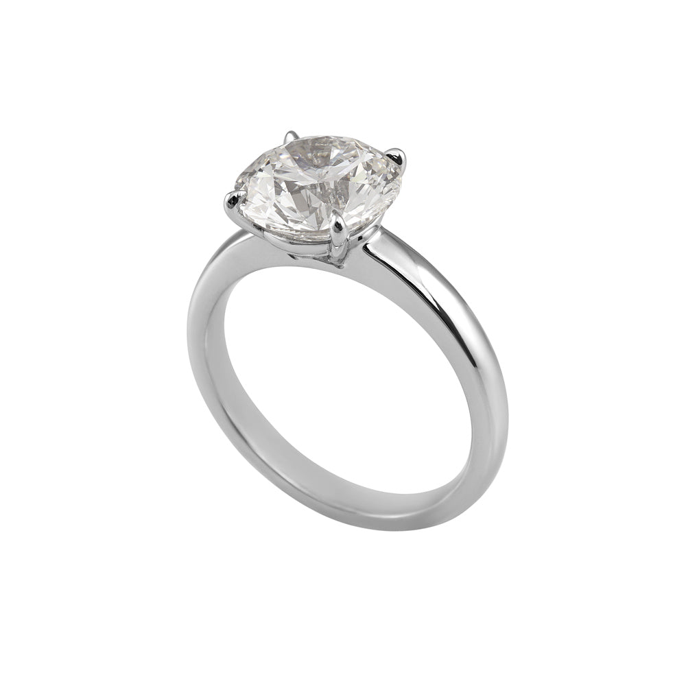 Cynthia Britt Solitaire Engagement Ring For Tehsina